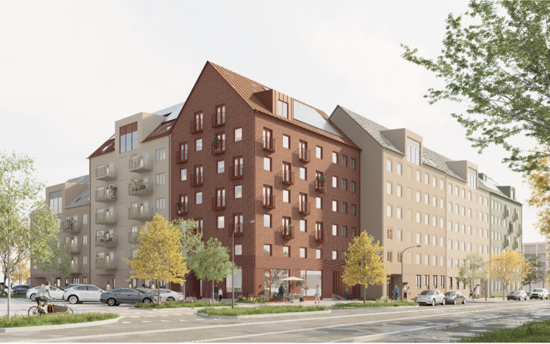 Nyproduktion av bostäder Selma Stad, Göteborg